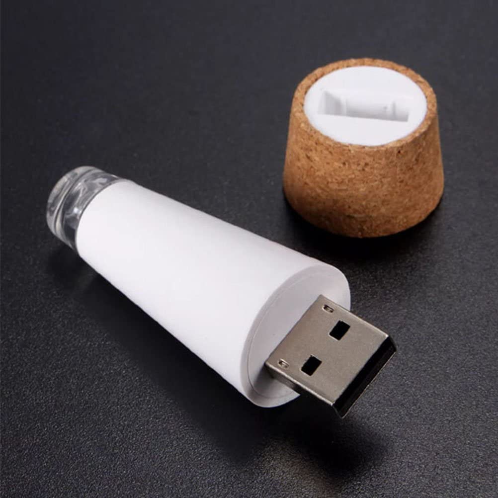 USB Rechargeable Bottle Lights - Decor Lighting Cork avis et prix