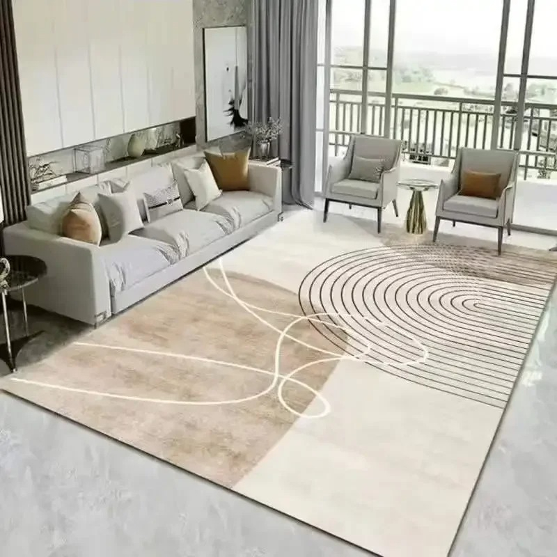 Modern Golden Geometry Carpet  - Home Decor Lighting Wholesale avis et prix