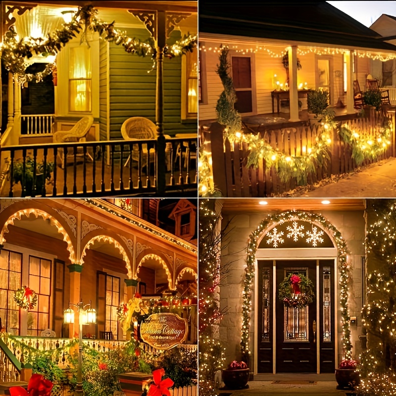 8/9-Pack Solar-Powered Outdoor - Lighting Tree Decor avis et prix