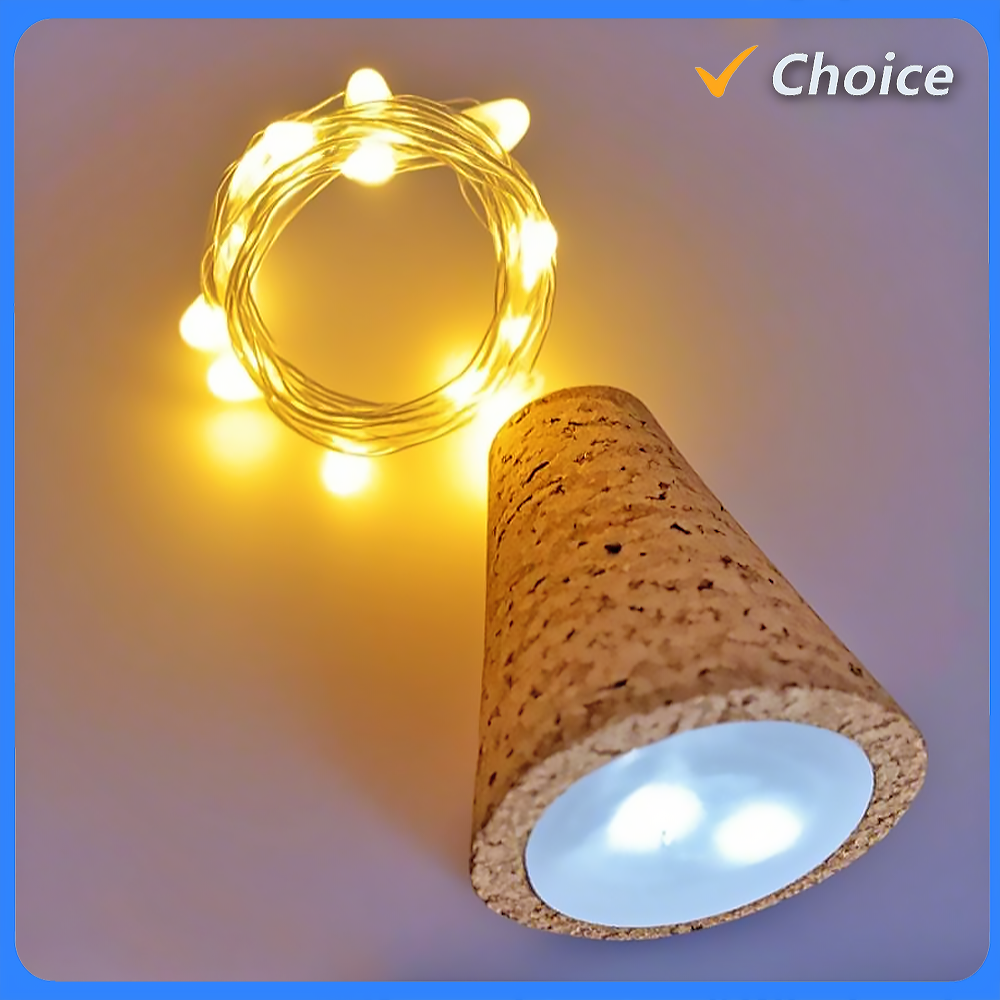 Wodden Bar LED Wine Bottle Cor - Decor Lighting Cork avis et prix