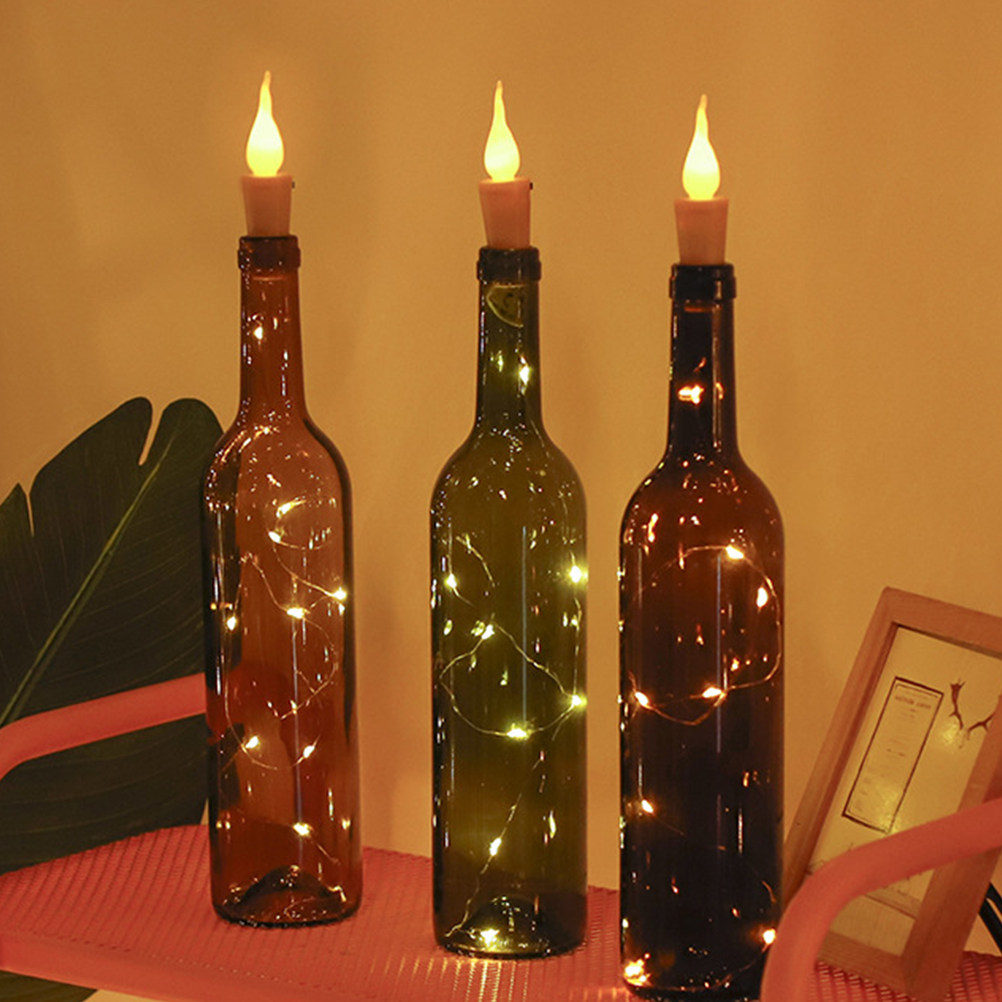 6Pcs Creative Wine Bottle Stri - Decor Lighting Cork avis et prix