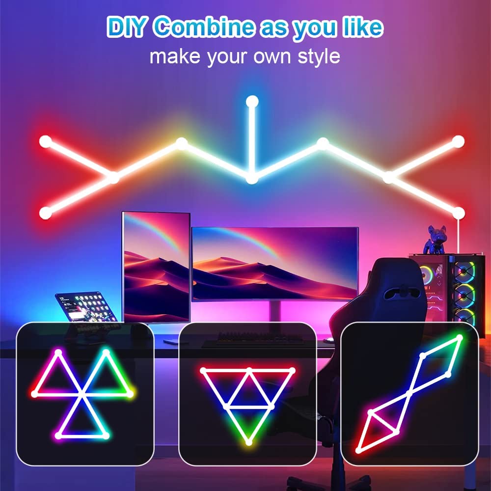 LED Smart Wall Lamp RGBIC Ligh - Foyer Lighting Wall Decor avis et prix