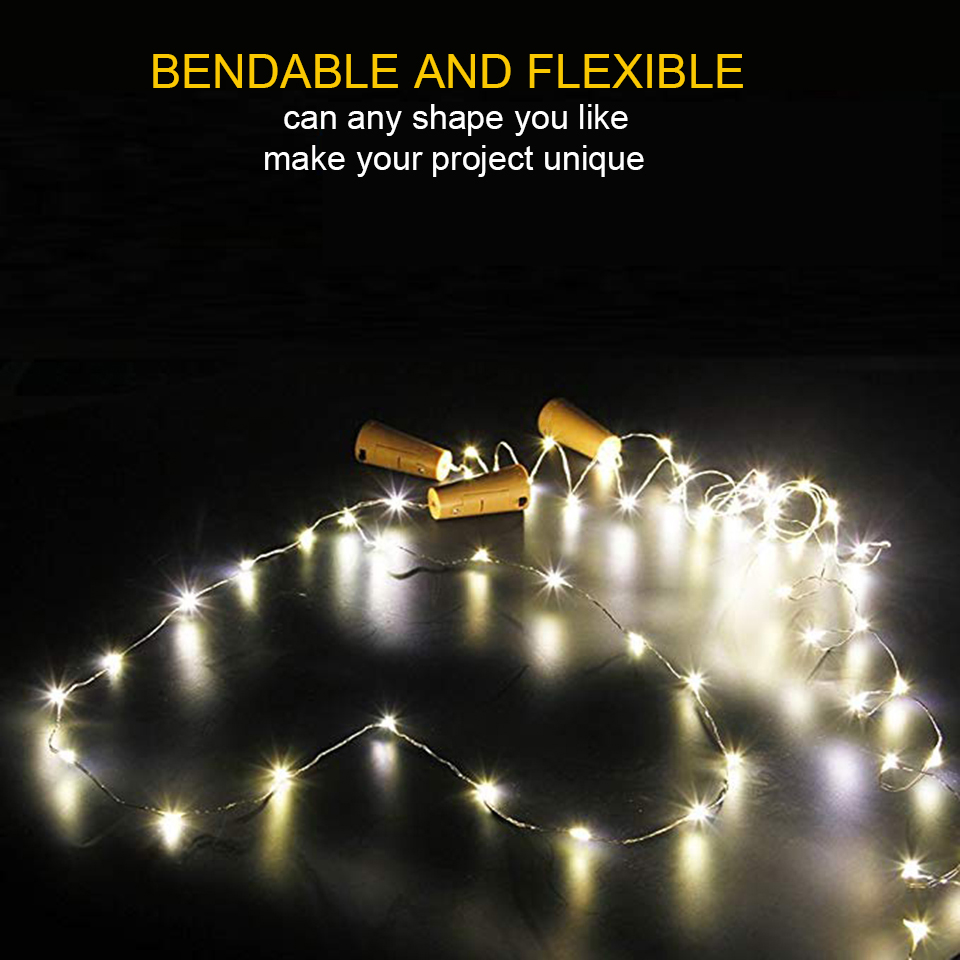1/3/5/10/20pcs Wine Bottle Lig - Decor Lighting Cork avis et prix
