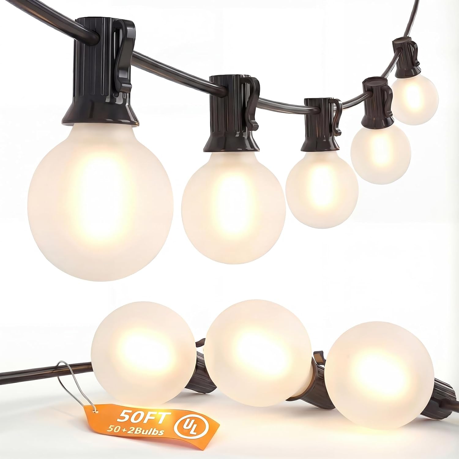 50FT Outdoor String Lights wit - String Light Outdoor avis et prix
