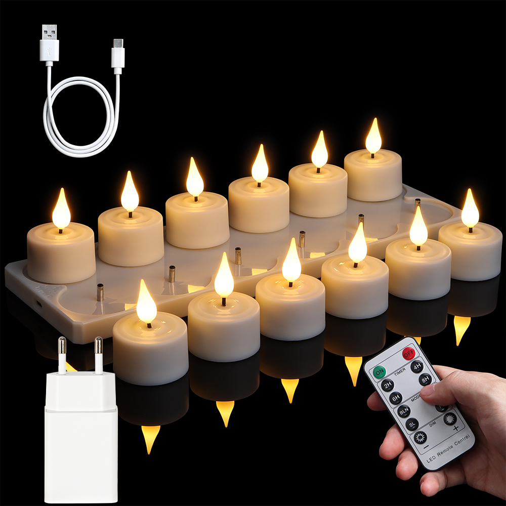 LED Candle Light Rechargeable  - Lighting Decor Living Room avis et prix