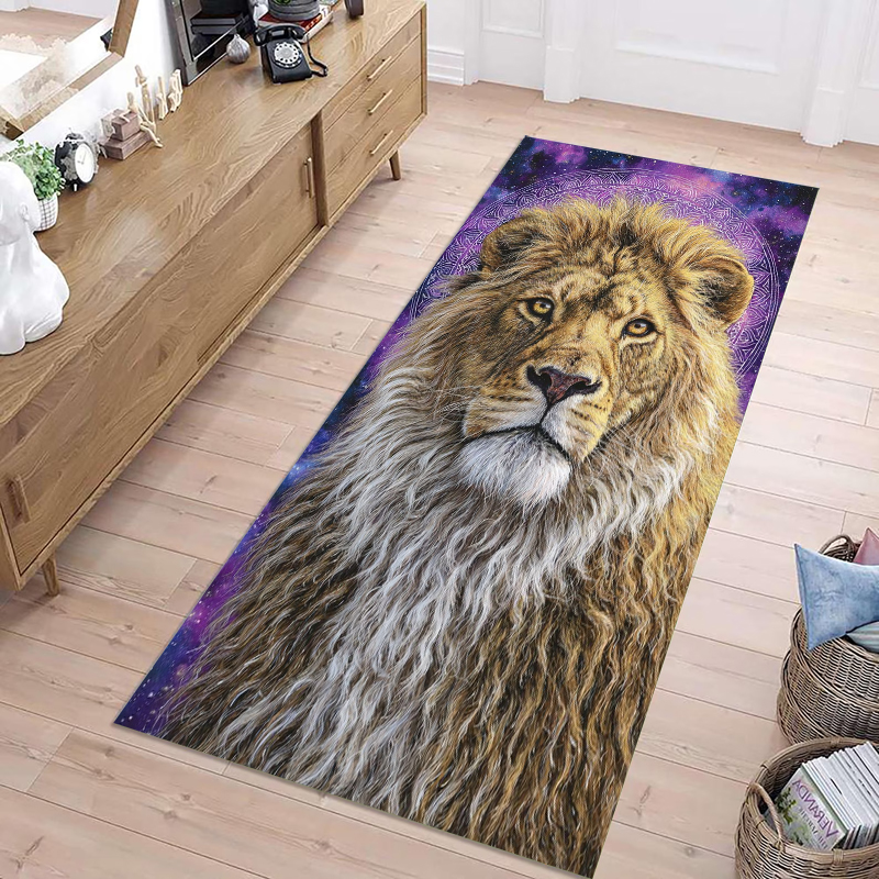 Lion Print Runner Rug Realisti - Home Decor Lighting Wholesale avis et prix
