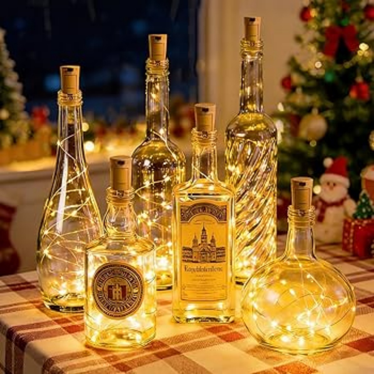 10/12 Pack Bottle Lights with  - Decor Lighting Cork avis et prix