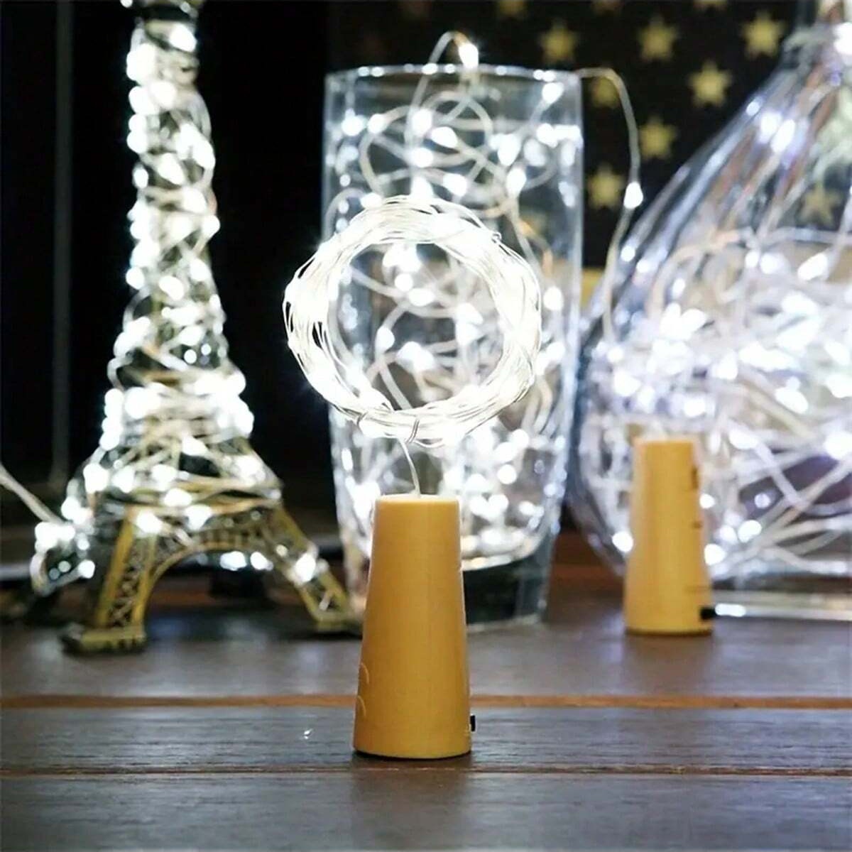 10/12 Pack Bottle Lights with  - Decor Lighting Cork avis et prix