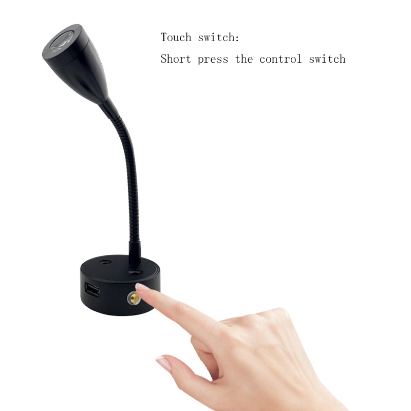 LED RV Light USB Wall Lamp 3W  - Foyer Lighting Wall Decor avis et prix