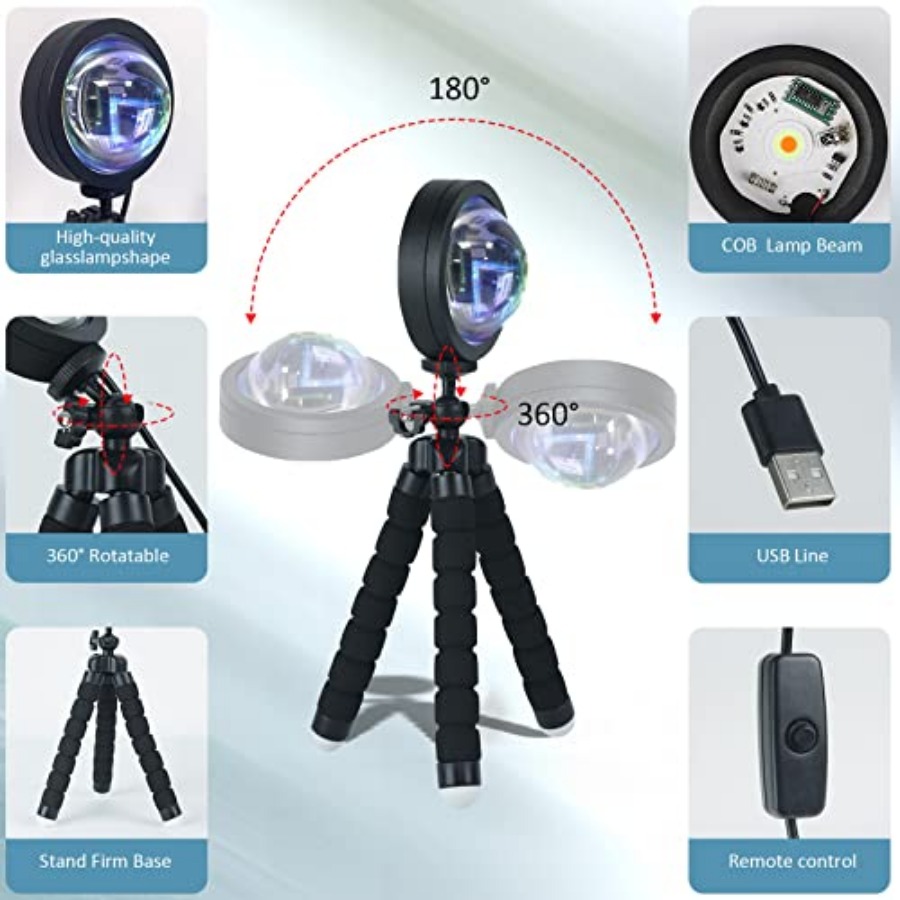 Lamp Projection Rotation LED R - Lighting Decor Living Room avis et prix