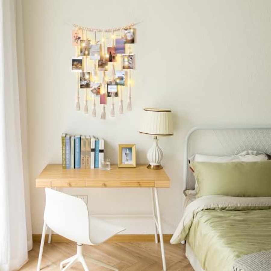 Macrame Hanging Photo Display  - Lighting Decor Photos avis et prix