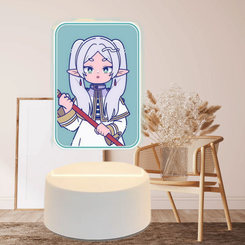Square Portrait Acrylic Lamp f - Lighting Decor And Beyond avis et prix