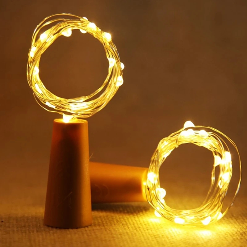 5PC/10PC  LED Bar Wine Bottle  - Decor Lighting Cork avis et prix