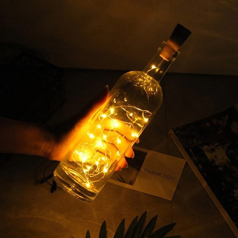 5PC/10PC  LED Bar Wine Bottle  - Decor Lighting Cork avis et prix