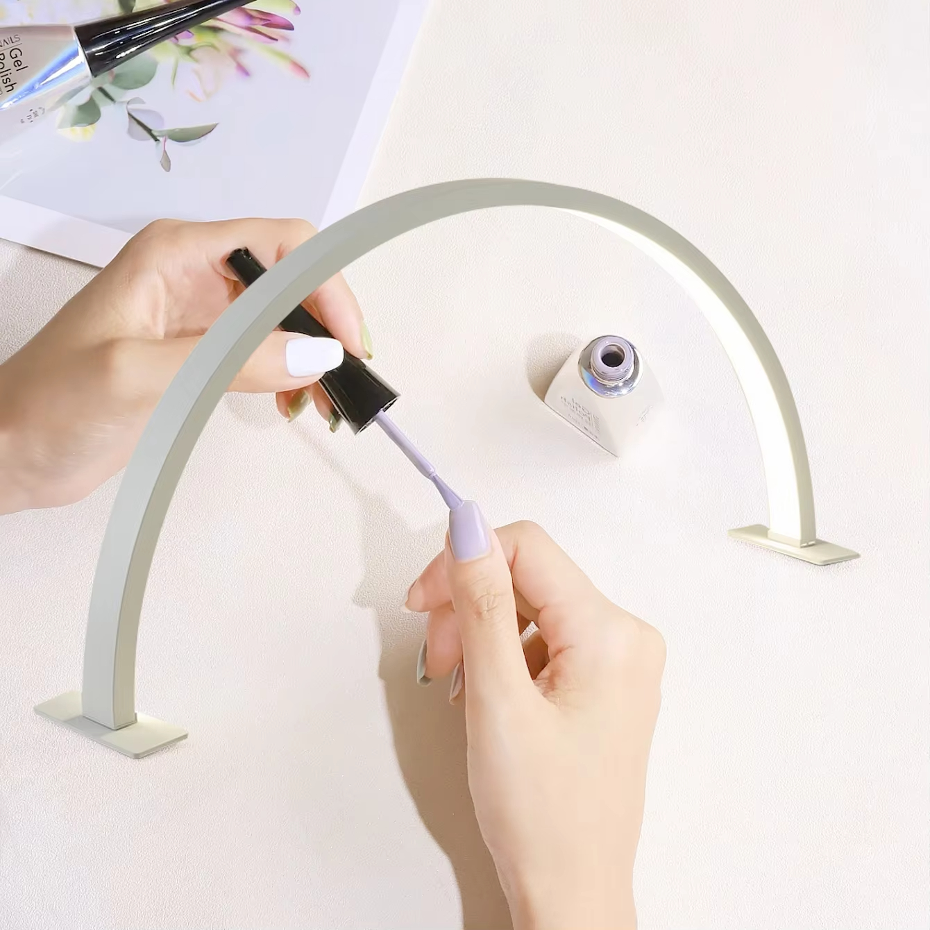 LED Nail Lamp Half Moon Beauty - Led Moon Lamp avis et prix